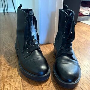 Calvin Klein motorcycle boots